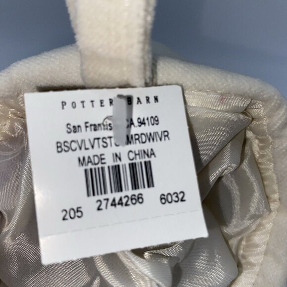 Pottery Barn Charlie Velvet Christmas Holiday Stocking Red Monogrammed 14 Inch - Picture 3 of 11